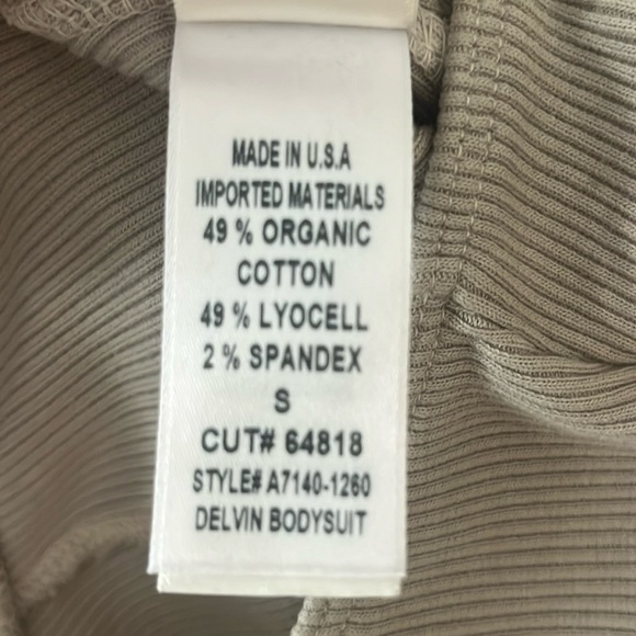 NWT AGOLDE Devlin Thong Bodysuit! - Picture 9 of 9